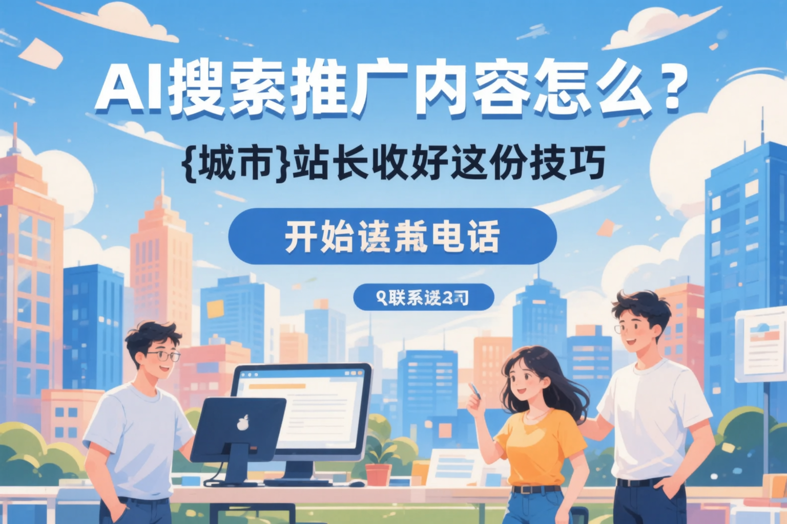 AI搜索推广内容怎么写？杭州站长收好这份技巧