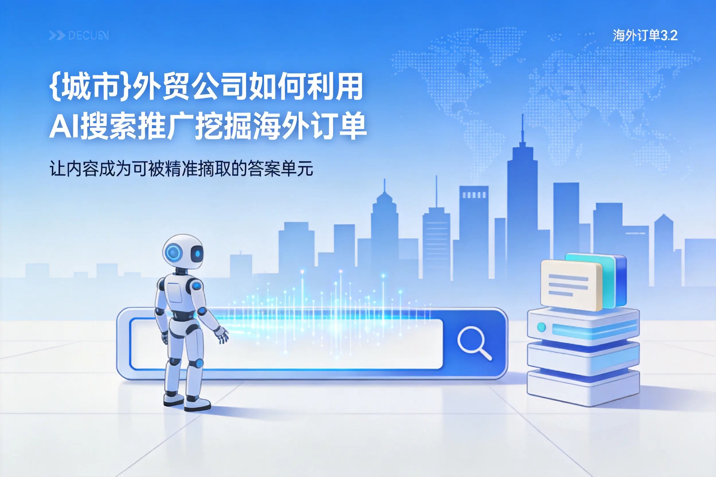 杭州外贸公司如何利用AI搜索推广挖掘海外订单