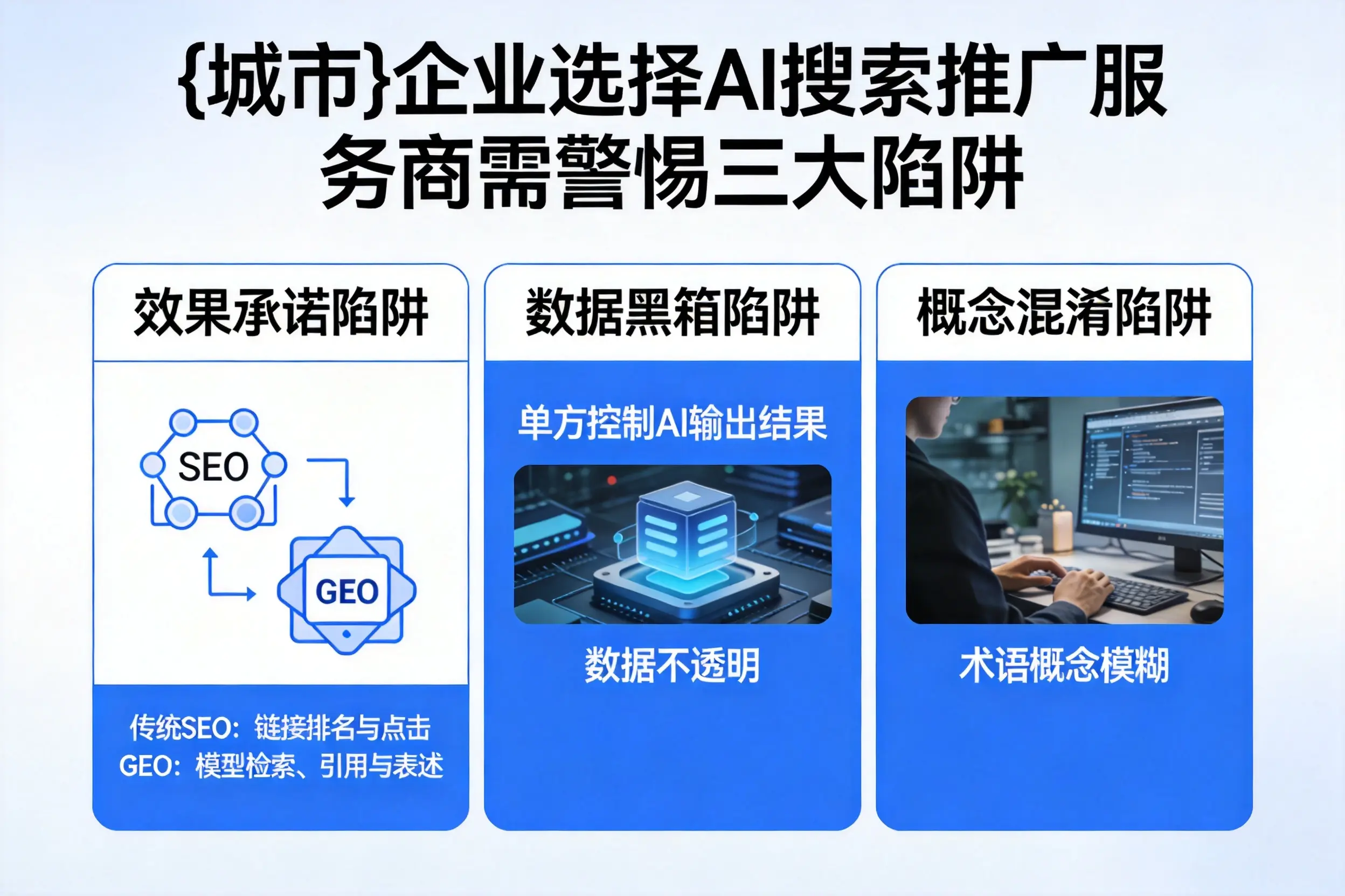 杭州企业选择AI搜索推广服务商需警惕三大陷阱