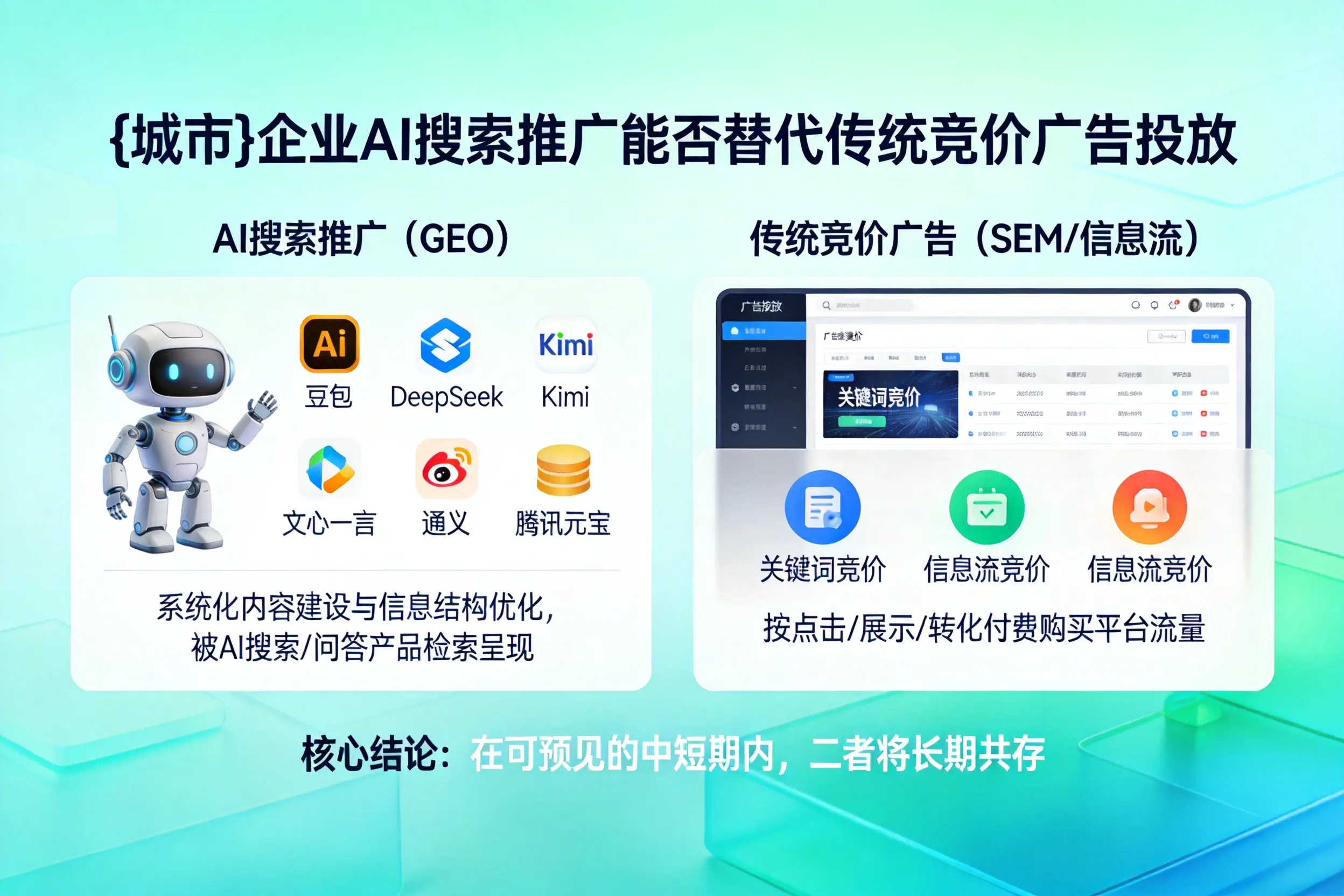 杭州企业AI搜索推广能否替代传统竞价广告投放