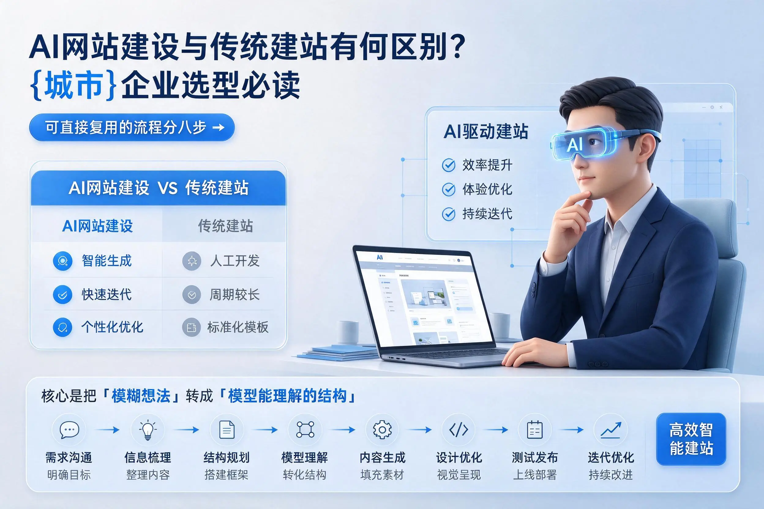 AI网站建设与传统建站有何区别？杭州企业选型必读