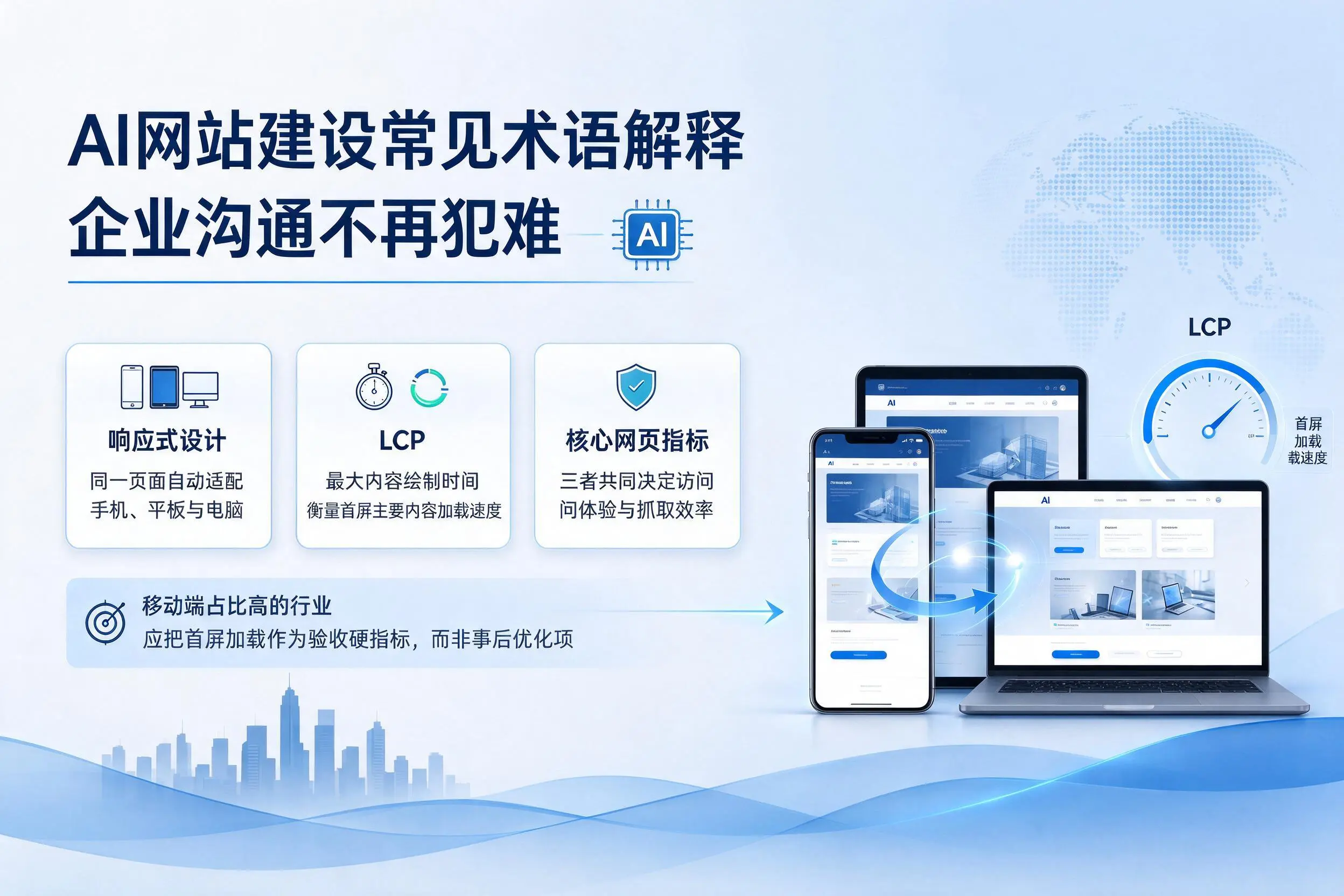 AI网站建设常见术语解释，杭州企业沟通不再犯难