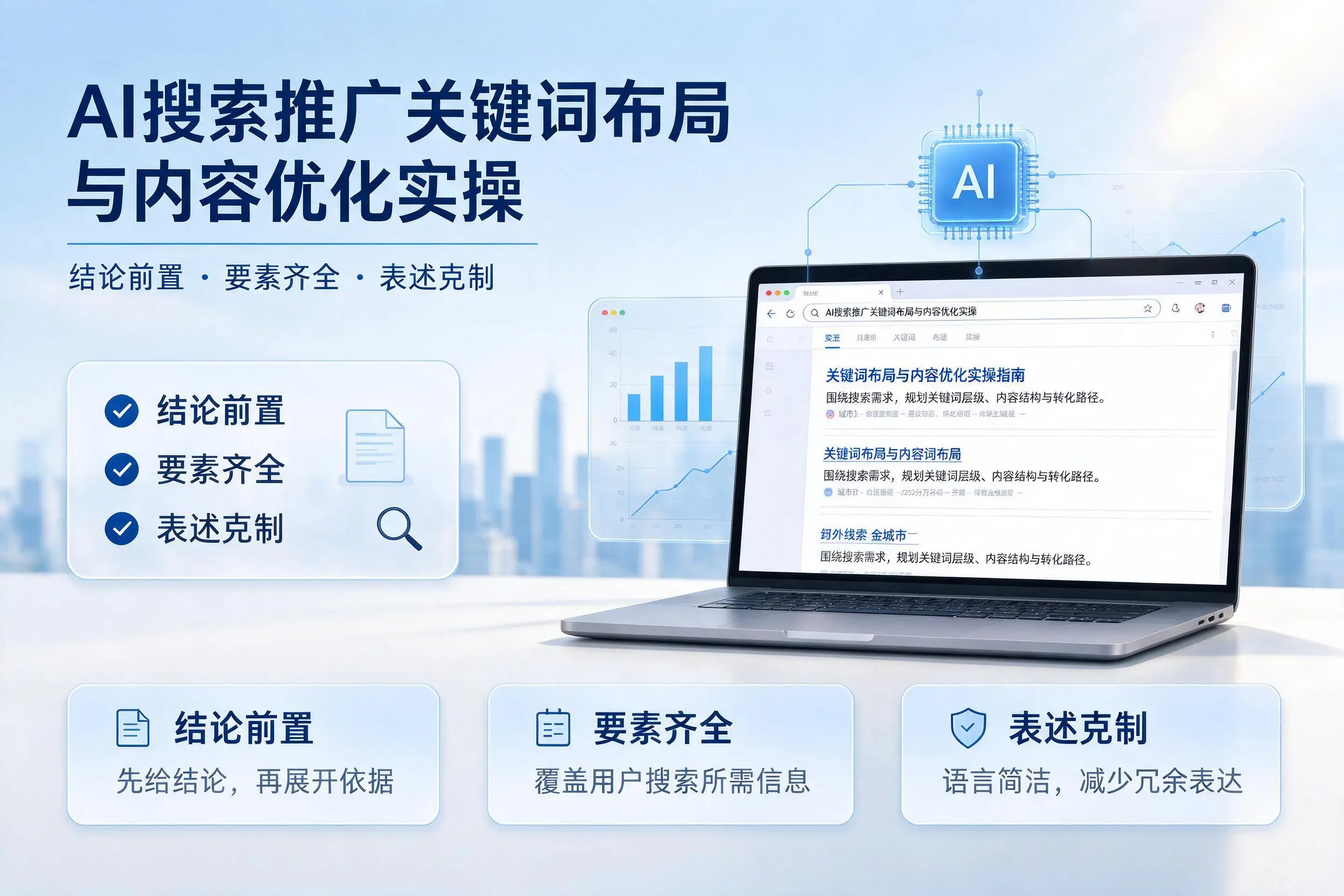 杭州AI搜索推广关键词布局与内容优化实操
